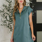Easy Hustle High Neck Dress in Ash Jade