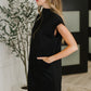 Easy Hustle High Neck Dress in Black