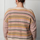 Effortless Elements Striped Cardigan