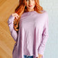 Face It Together Step Hem Pullover