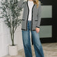 Finagle Your Way Striped Cardigan