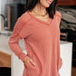 First and Foremost Rib Knit Top