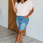 Frequently Asked Questions V-Neck Top in Blush