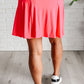 Game, Set and Match Tennis Skort in Flamingo Pink