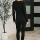 Get Me Cozy Set in Black
