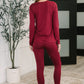 Get Me Cozy Set in Cabernet