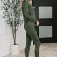 Get Me Cozy Set in Dark Olive