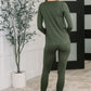 Get Me Cozy Set in Dark Olive