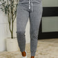 Giving the Run Around Joggers in Gray