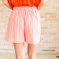 Go With It High Rise Striped Shorts