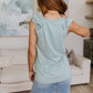 Good For You Ruffle Detail Tank