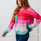 Gradual Feelings Striped Sweater