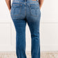 Hannah Mid Rise Thermal Bootcut Jeans