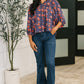 Hitherto Unknown Floral Babydoll Blouse