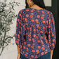 Hitherto Unknown Floral Babydoll Blouse