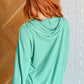 I Am the City Hooded Pullover in Mint