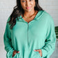 I Am the City Hooded Pullover in Mint