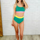 Fiji Color Block Swim Bottoms