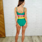 Fiji Color Block Swim Bottoms