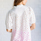 I'll Let You Know Eyelet Lace Blouse