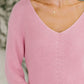 I'm All Yours V-Neck Sweater