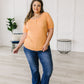 It Figures Scoop Neck Top