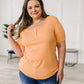 It Figures Scoop Neck Top