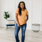 It Figures Scoop Neck Top