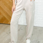 Jog and Snog Joggers in Mocha Cream