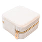 Kept and Carried Velvet Jewelry Box in Ivory