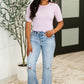 Knit Pick Basic Tee in Pink