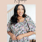 Frequently Asked Questions V-Neck Top in Blush