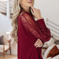 Lace on My Sleeves Blouse