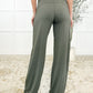 Leg Day Legends Straight Leg Bottoms in Grey Sage