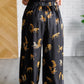 Legendary in Leopard Satin Wide Leg Pants