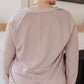 Less Conversation V-Neck Top