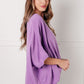 Lilac Whisper Dolman Sleeve Top