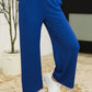 Listen Intently Textured Top and Pants Set