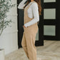 Little Miss Picnic V-Neck Jumpsuit in Brush