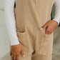 Little Miss Picnic V-Neck Jumpsuit in Brush