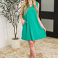 Lizzy Tank Dress in Emerald