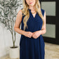Lizzy Tank Dress in Navy