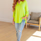 Lizzy Top in Neon Green