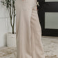 Lounge Line Wide Leg Sweats in Ash Mocha