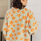 Love It Don't Leave It Floral Fleece Jacket