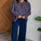 Magic Wide Leg Pants in Navy