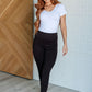 Magic Ankle Crop Skinny Pants in Chocolate