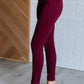 Magic Skinny 28" Pants in Wine