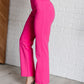 Magic Straight Pants in Hot Pink