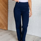 Magic Straight Pants in Navy